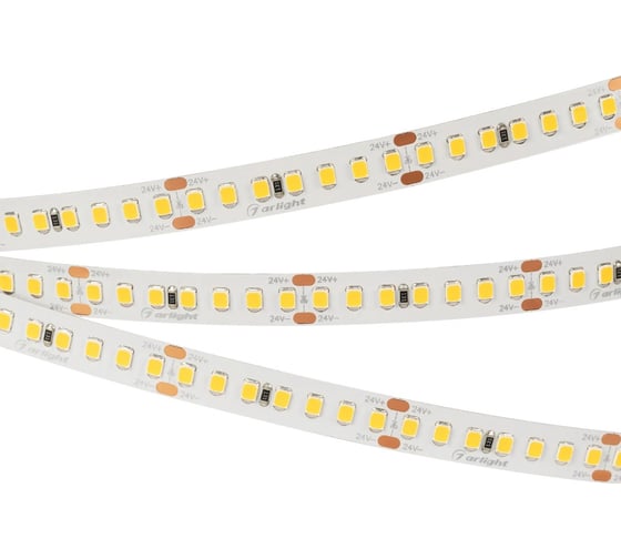 Светодиодная лента Arlight RT-A168-10mm, 24V, Warm3500 5м 028602(2)