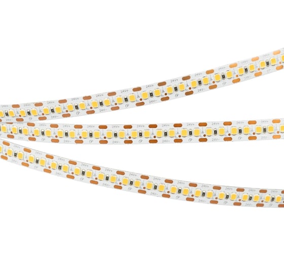 Светодиодная лента Arlight RT-A168-10mm, 24V, Warm3500-CX2, резка 2 светод 5м 028737(2)