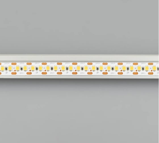 Светодиодная лента Arlight RT-A168-10mm, 24V, Warm3500-CX2, резка 2 светод 5м 028737(2)