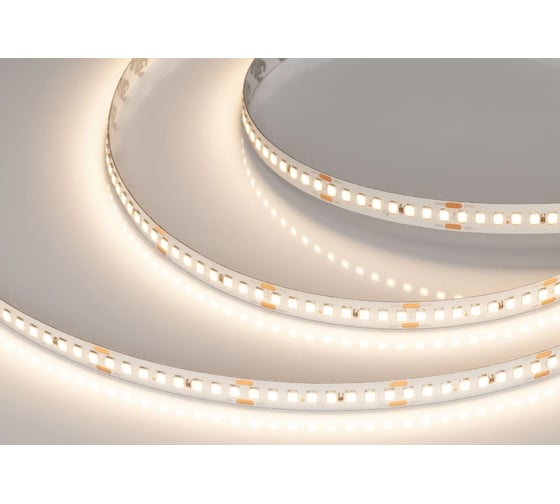 Светодиодная лента Arlight RT-A192-10mm, 24V, Warm3500, высок.эфф.150 лм/В 5м 038774