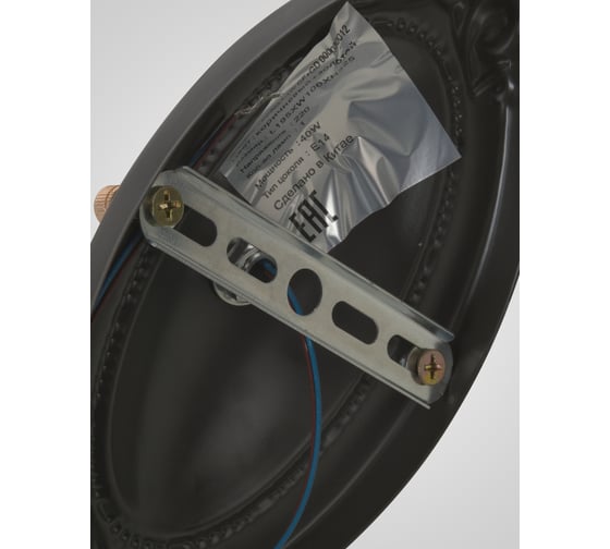 Настенный светильник Мелодия Света PP5525-1W CF+GD 000030012