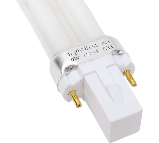 Люминесцентная лампа LightBest LBL S 71014 9W 2700K G23 701071014