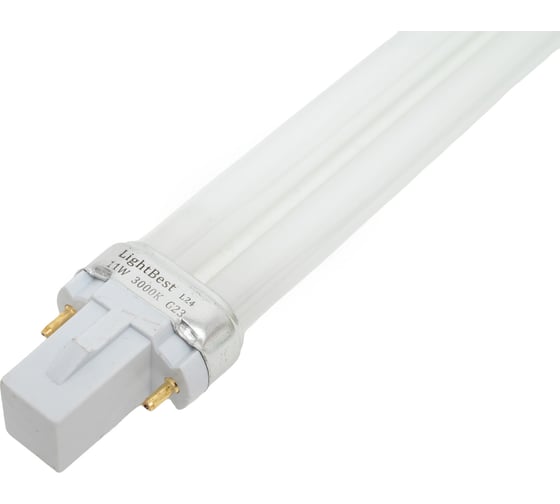 Люминесцентная лампа LightBest LBL S 71024 11W 3000K G23 701071024
