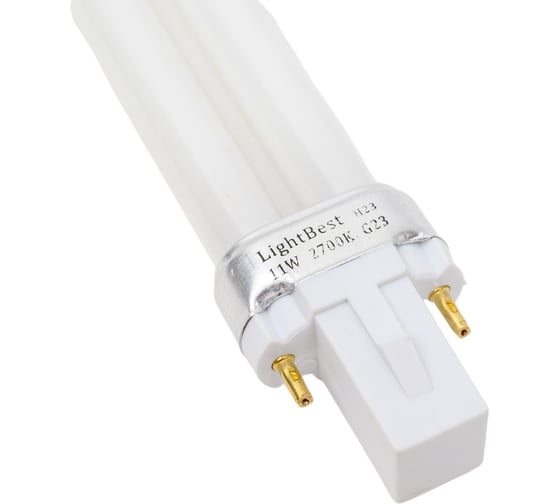 Люминесцентная лампа LightBest LBL S 71021 11W 2700K G23 701071021