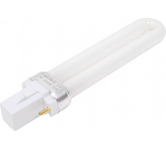 Люминесцентная лампа LightBest LBL S 71025 7W 4000K G23 701071025