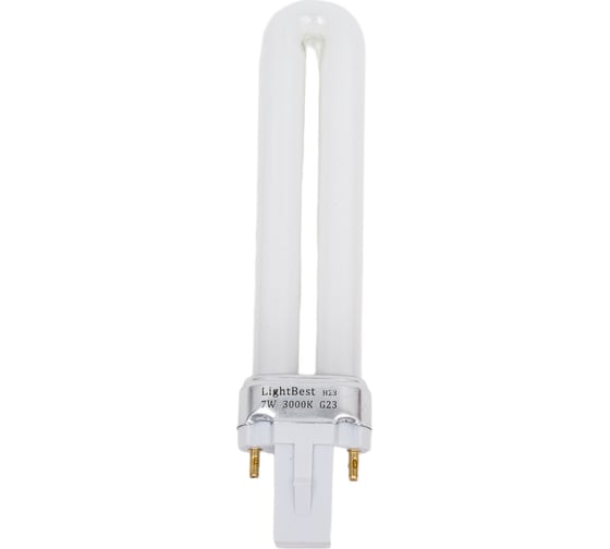 Люминесцентная лампа LightBest LBL S 71022 7W 3000K G23 701071022 1