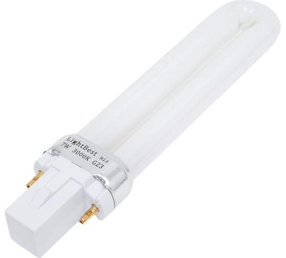 Люминесцентная лампа LightBest LBL S 71022 7W 3000K G23 701071022