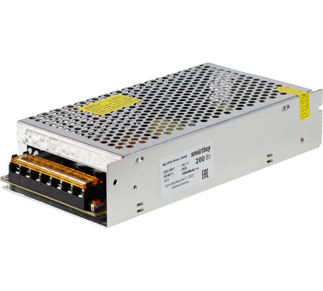Драйвер Smartbuy LED IP20 200W для LED ленты SBL-IP20-Driver-200W