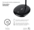 Настольный светильник ЭРА NLED-457-6W-BK черный Б0028456 7