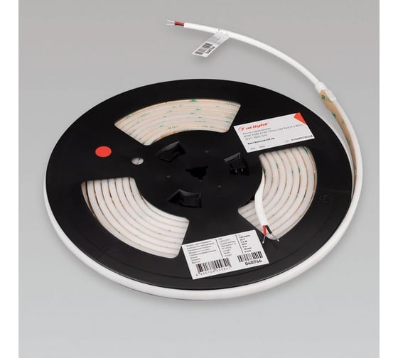 Светодиодная герметичная лента Arlight RTW-PSW-A120-10mm 24V Red 5м 040766