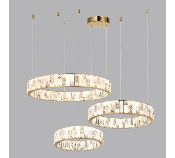 Люстра ODEON LIGHT LED 80W CROSSA 5072/80L