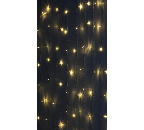 Гирлянда ЭРА ENOZ2B Дождь, занавес, 1мх2м, теплый свет, 96 LED, 24V, IP44 Б0041908