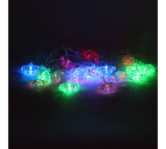 Гирлянда ЭРА ENIN3K Короны, LED, Нить, 3 м, мультиколор, 220V, IP20 Б0041898