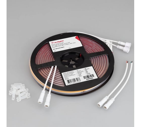 Светодиодная герметичная лента Arlight SPI-COB-PS-X378-14mm 24V Day4000-PX63-BPT , 5м 039963