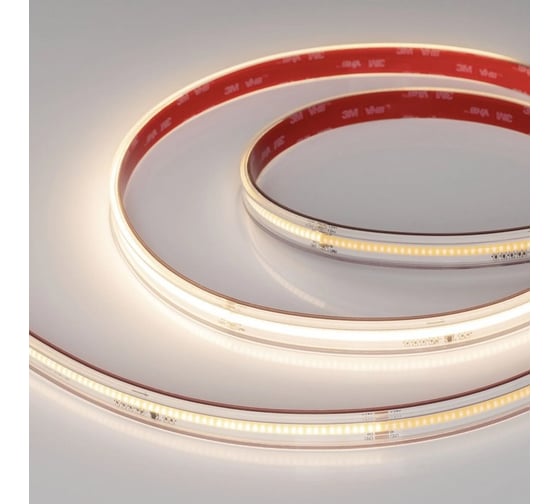 Светодиодная герметичная лента Arlight SPI-COB-PS-X378-14mm 24V Warm3000-PX63-BPT 5м 041742
