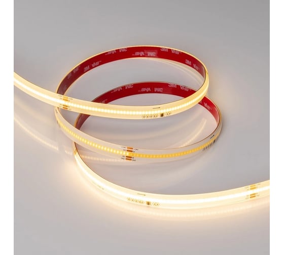 Светодиодная герметичная лента Arlight SPI-COB-SE-X378-12mm 24V Warm2700-PX63-BPT 5м 041740