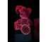 Светодиодный ночник 3d светильник PALMEXX led rgb 7 цветов (медвежонок в шапке) PX/LAMP-001 2