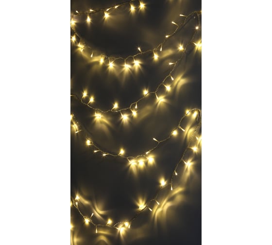 Гирлянда ЭРА ENON5B LED, Нить, 5 м, теплый свет, 24V, IP44 Б0041904