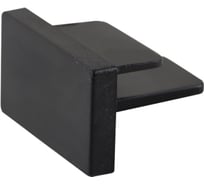 Заглушка для трека однофазного Crystal lux clt 0.210 CLT 0.210 02 BL