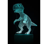 Светодиодный ночник 3d светильник PALMEXX led rgb 7 цветов (динозавр) PX/LAMP-014