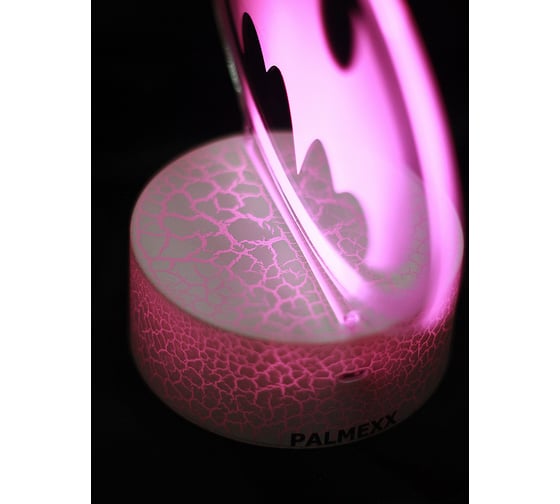 Светодиодный ночник 3d светильник PALMEXX led rgb 7 цветов (бэтман) PX/LAMP-006
