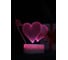 Светодиодный ночник 3d светильник PALMEXX led rgb 7 цветов (сердца со стрелой) PX/LAMP-026 2