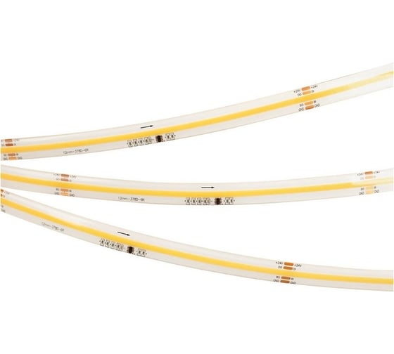 Светодиодная герметичная лента Arlight SPI-COB-SE-X378-12mm 24V White6000-PX63-BPT Arligh 5м 041738