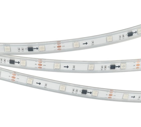 Светодиодная герметичная лента Arlight SPI-P-B30-12mm 12V RGB-PX3 , бегущий 5м 026370(3)