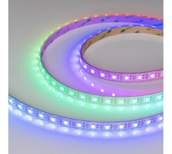 Светодиодная герметичная лента Arlight SPI-P-B60-12mm 12V RGB-PX1-BPT , бегу 5м 041615(1)