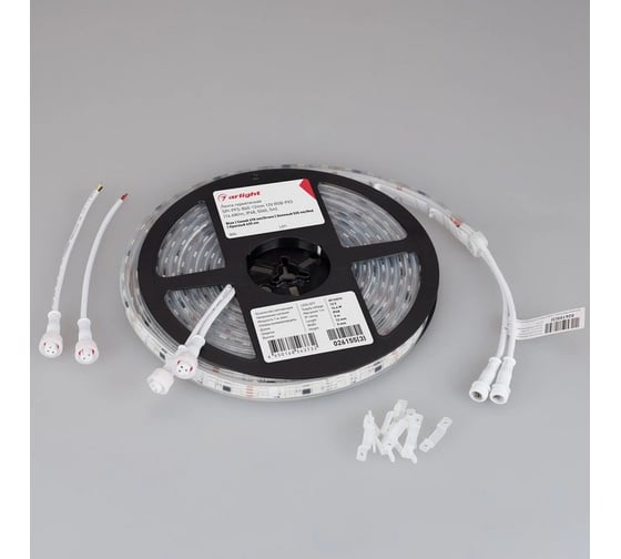 Светодиодная герметичная лента Arlight SPI-PFS-B60-12mm 12V RGB-PX3 , бегу 5м 026155(3)