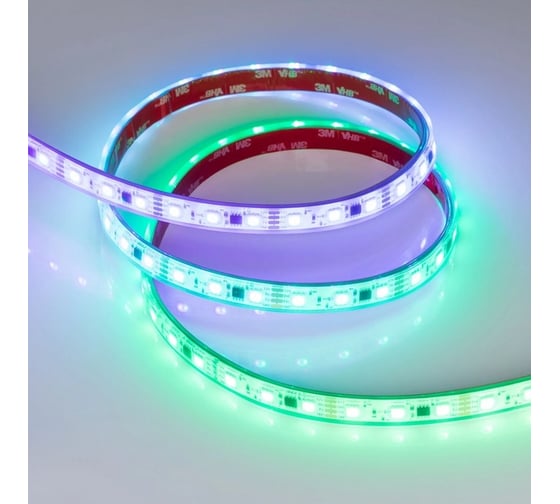 Светодиодная герметичная лента Arlight SPI-PFS-B60-12mm 12V RGB-PX3-BPT , б 5м 039177