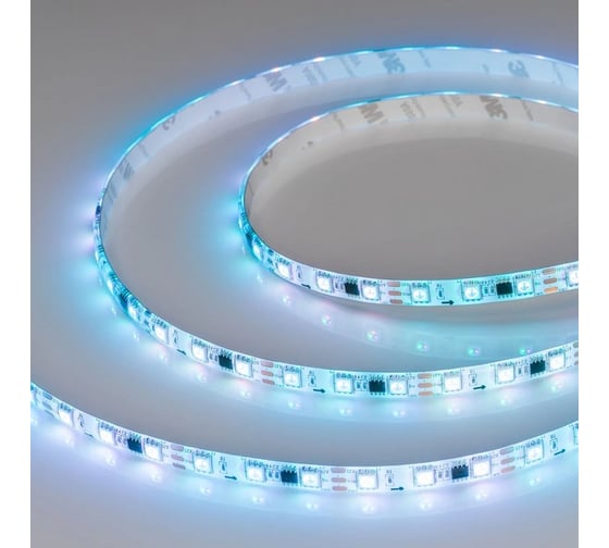 Светодиодная герметичная лента Arlight SPI-SE-B60-10mm 12V RGB-PX3 , бегу 5м 026366(2)