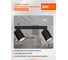 Светильник Jazzway накладной под лампу с цоколем GU10 PDL-R 2xGU10 2х15Вт BL черный 230В IP20 5049345 2