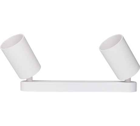 Светильник Jazzway накладной под лампу с цоколем GU10 PDL-R 2xGU10 2х15Вт WH белый 230В IP20 5049321