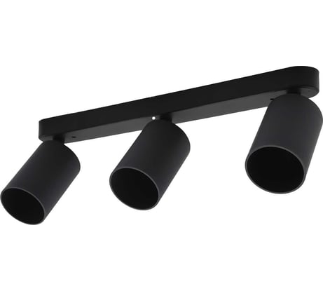 Светильник Jazzway накладной под лампу с цоколем GU10 PDL-R 3xGU10 3х15Вт BL черный 230В IP20 5049383