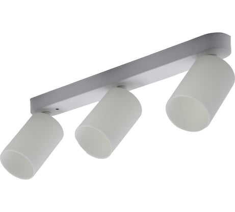 Светильник Jazzway накладной под лампу с цоколем GU10 PDL-R 3xGU10 3х15Вт WH белый 230В IP20 5049369