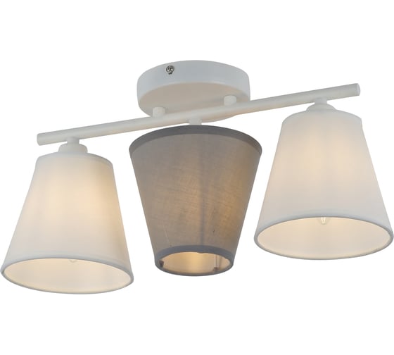 Люстра Freya tinkler 3xe14x40w металл матовый белый FR5128PL-03W