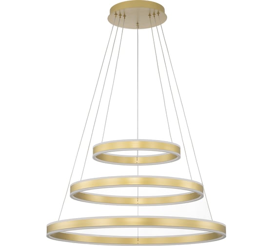 Люстра Citilux Дуэт золото CL719682