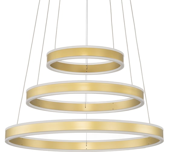 Люстра Citilux Дуэт золото CL719652