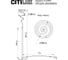 Торшер Citilux Джемини хром CL229911 6