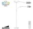 Торшер Citilux Click белый с пультом CL810010 2