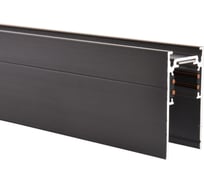 Магнитный накладной шинопровод Crystal lux CLT 0.113 01 L2000 BL