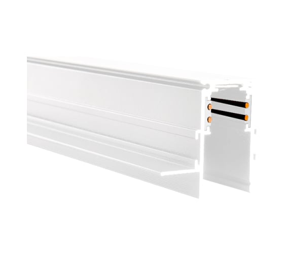 Магнитный встраиваемый шинопровод Crystal lux CLT 0.123 01 L2000 WH 1