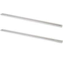 Однофазный встраиваемый шинопровод с питанием и заглушкой Crystal lux CLT 0.121 01 L2000 WH