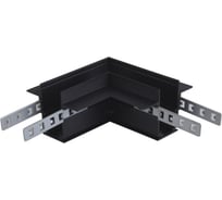 Угловой соединитель для магнитного встраиваемого шинопровода Crystal lux CLT 0.223 01 BL