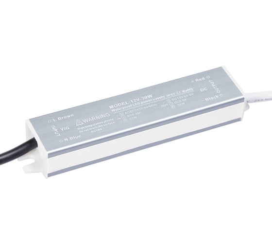 Блок питания LEDCRAFT LC-WP-30W-12V IP67 2.5 A 140x30x20 418020003 1