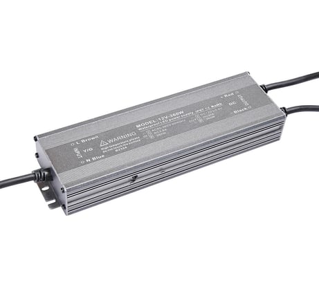 Блок питания LEDCRAFT LC-WP-360W-12V IP67 30 A 255x76x35 418020033