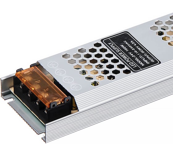 Блок питания LEDCRAFT LC-N100W-24V 4.15 А тонкий 168x53x20 418010016