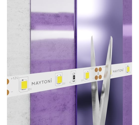 Светодиодная лента MAYTONI 12в 2835 7,2вт/м 4000k 5м ip20 20002
