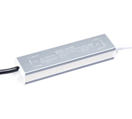 Блок питания LEDCRAFT LC-WP-25W-12V IP67 2 A 140x30x20 418020027